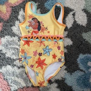 Disney Moana Toddler Swimsuit NWOT
